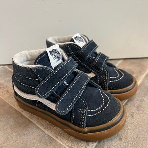 Vans Toddler Velcro High Tops - Size 7
